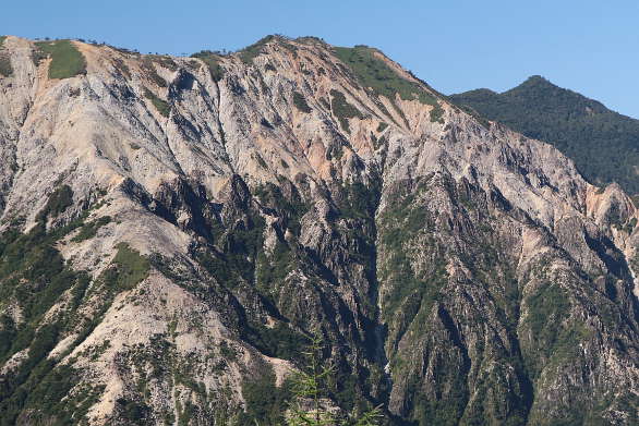 沢入山とオロ山