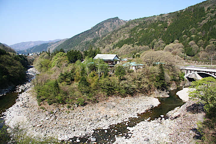 渡良瀬川と掛水倶楽部