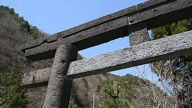 簀子橋山神社大鳥居